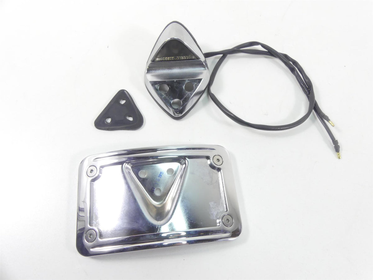 2007 Honda VTX1800 T1 Taillight Tail Rear Light Plate Holder Set 33701-MCV-672 {{ shop.shopifyCountryName }} - Mototech271