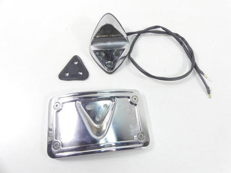 2007 Honda VTX1800 T1 Taillight Tail Rear Light Plate Holder Set 33701-MCV-672 {{ shop.shopifyCountryName }} - Mototech271