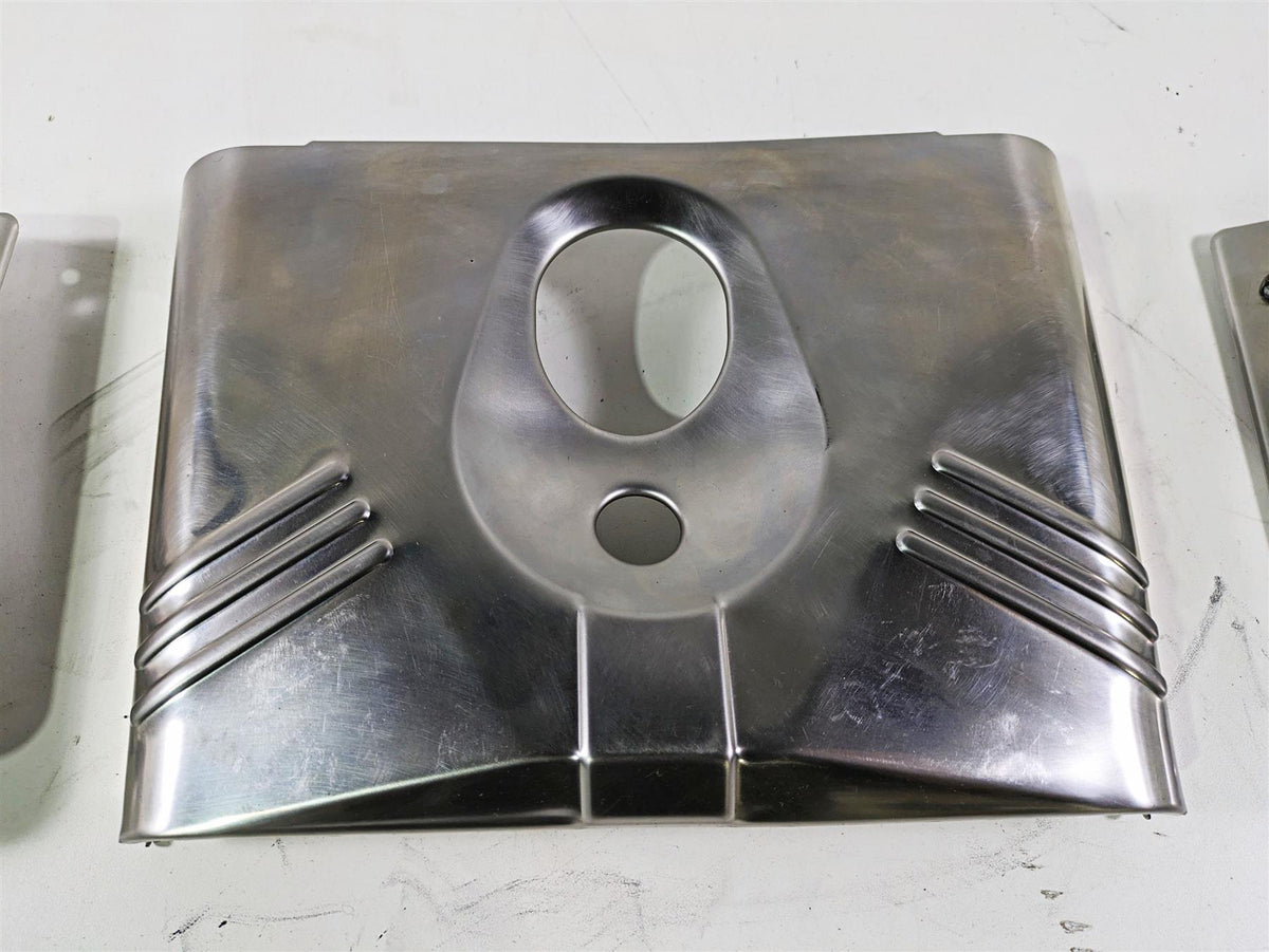 2008 Harley FLSTC Softail Heritage Headlight Head Light Cover Set 67808-86 {{ shop.shopifyCountryName }} - Mototech271