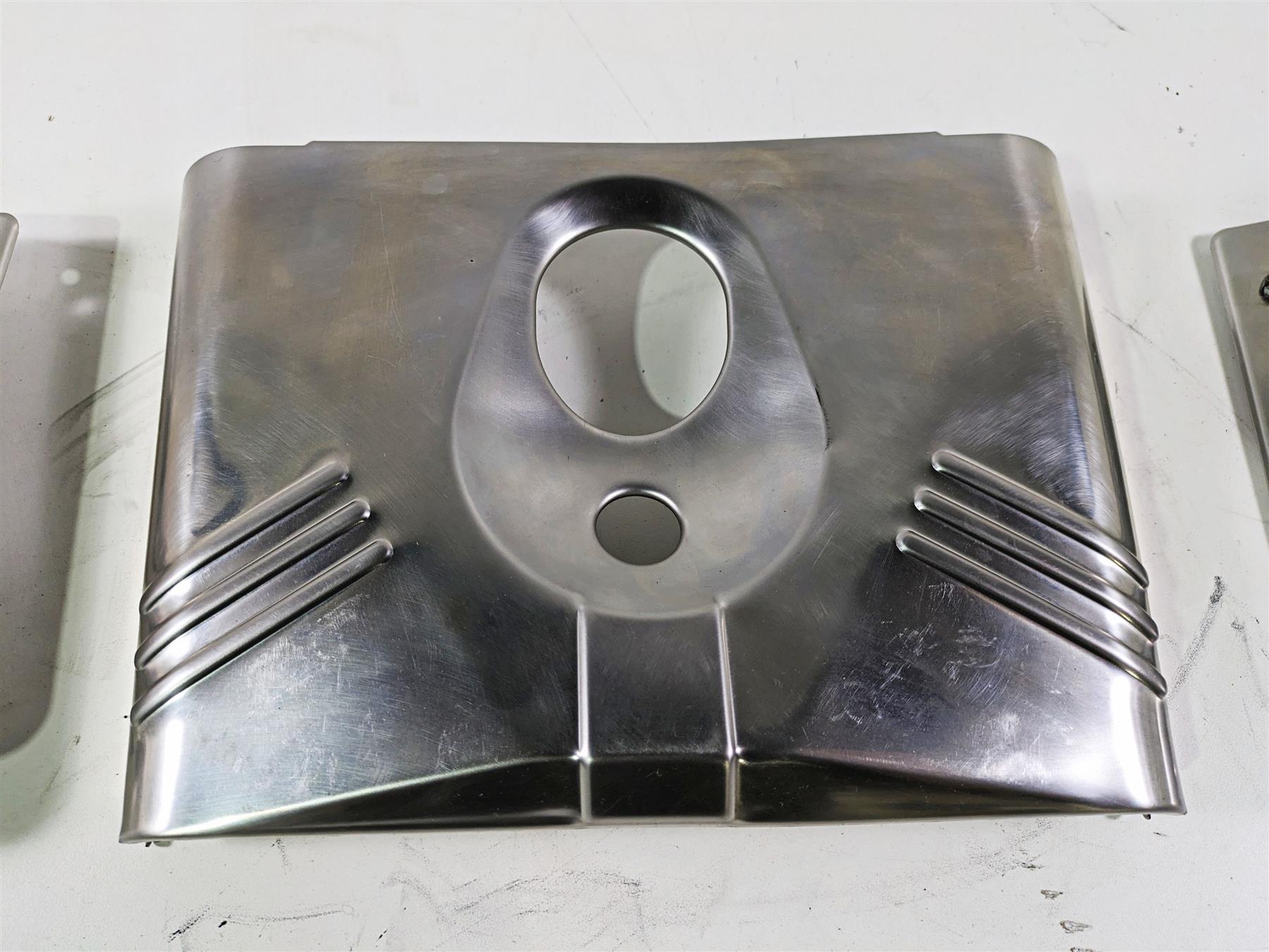 2008 Harley FLSTC Softail Heritage Headlight Head Light Cover Set 67808-86 {{ shop.shopifyCountryName }} - Mototech271