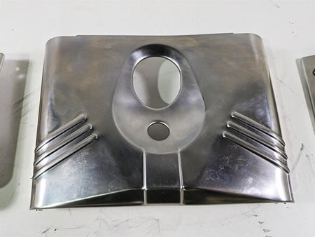 2008 Harley FLSTC Softail Heritage Headlight Head Light Cover Set 67808-86 {{ shop.shopifyCountryName }} - Mototech271