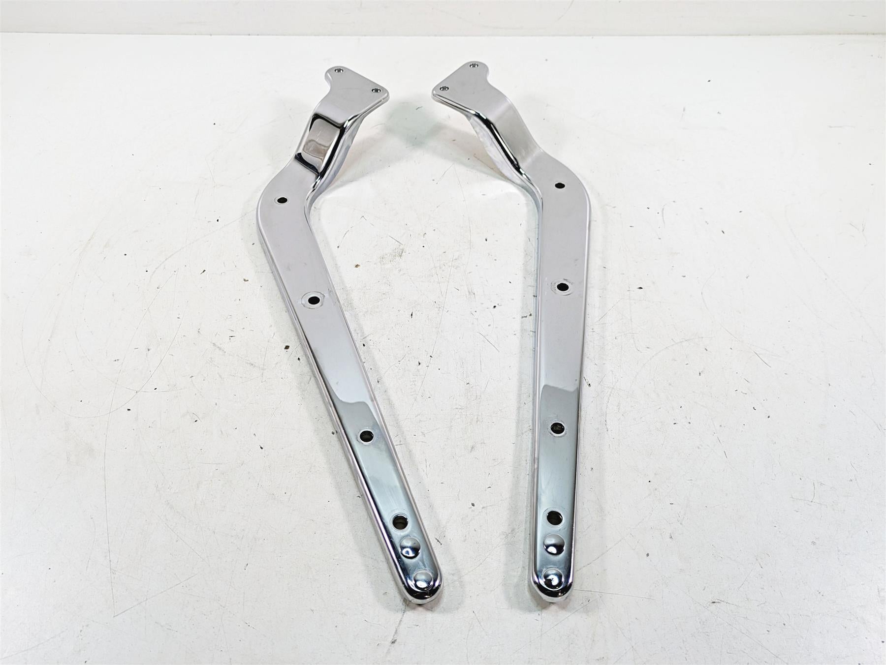 2006 Harley FLSTI Softail Heritage Rear Chrome Fender Braces Struts 59955-03 | Mototech271