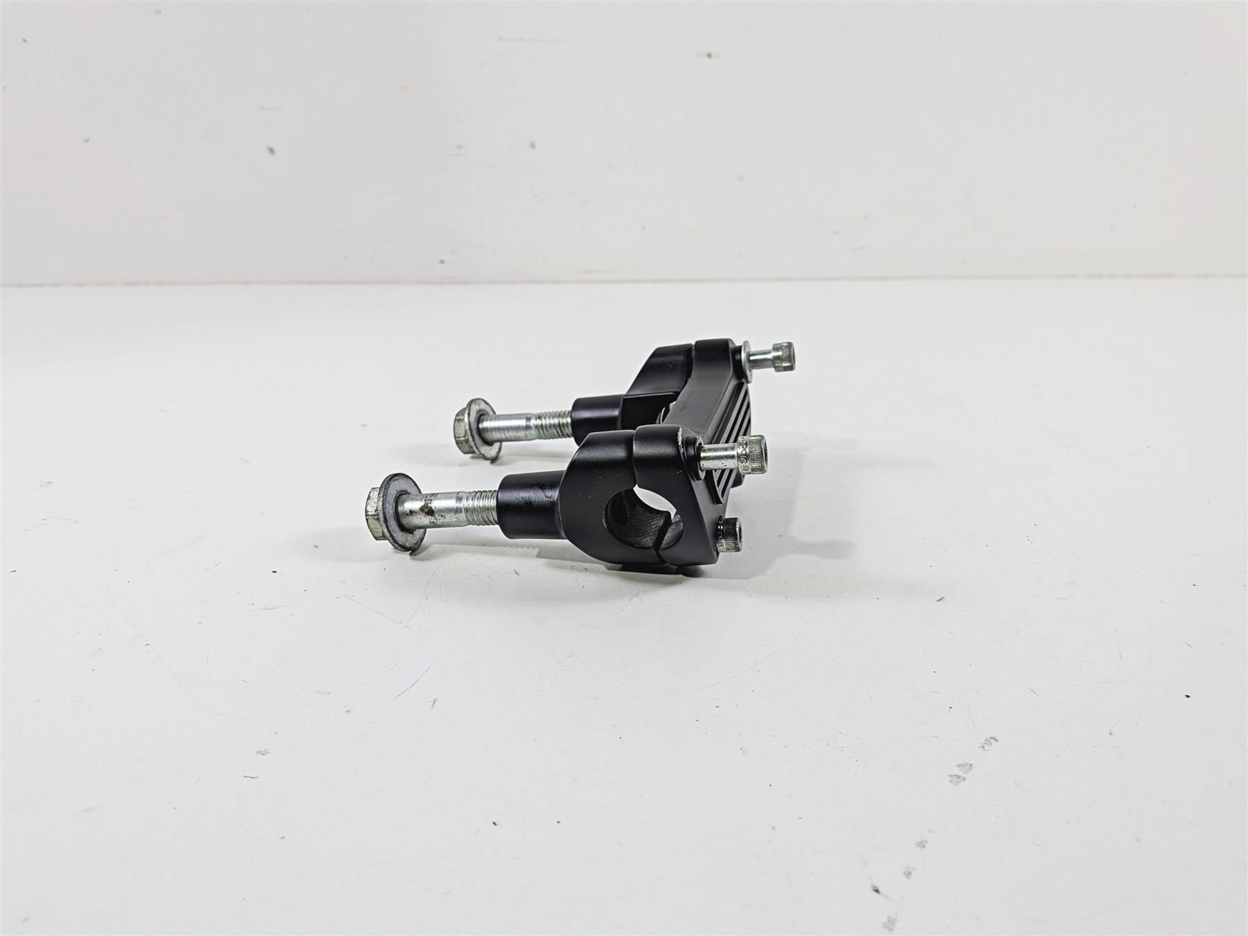 2006 Harley Sportster XL883 Low Handlebar Riser Holder Clamp Black 2" 56115-95 {{ shop.shopifyCountryName }} - Mototech271