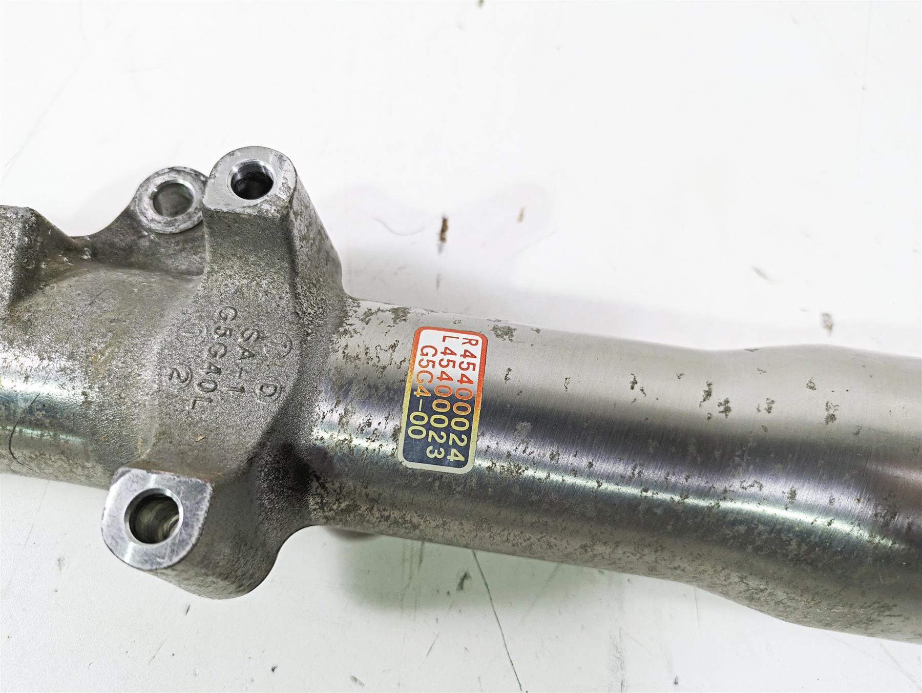 2012 Harley FLD Dyna Switchback Front Fork Leg Set 41mm 45400024 45400023 {{ shop.shopifyCountryName }} - Mototech271