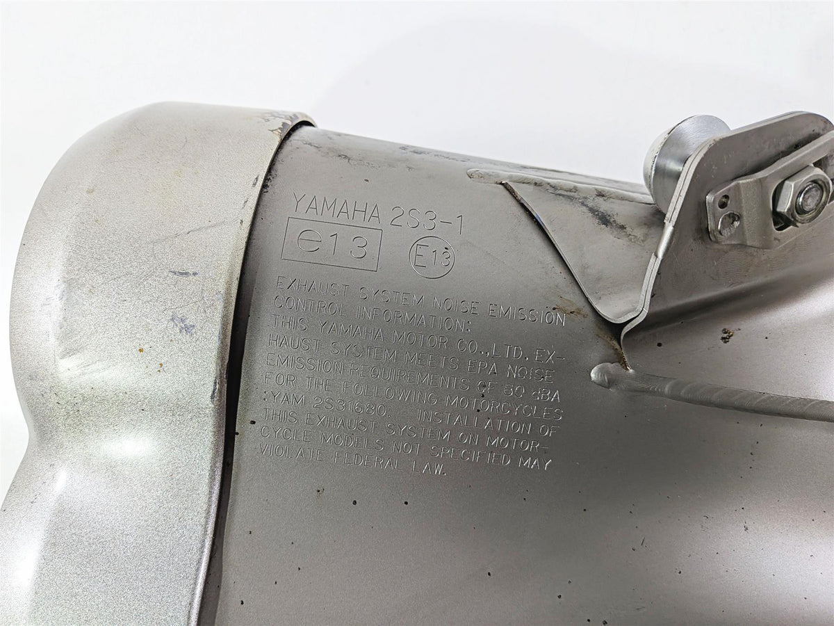 2009 Yamaha VMX17 V-Max 1700 Left Exhaust Pipe Muffler 2S3-14710-00-00-Mototech271