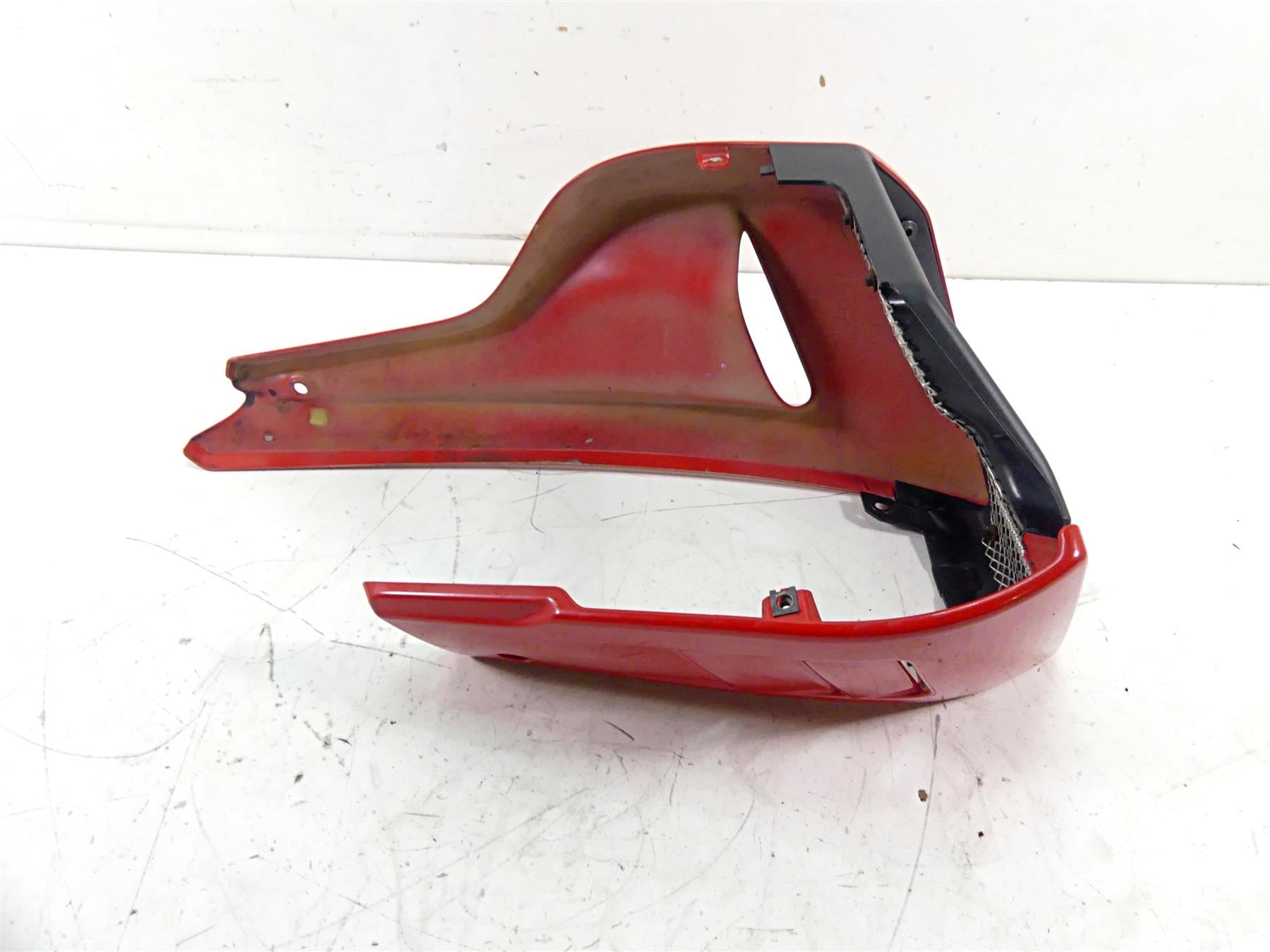2013 Ducati Diavel Red Lower Engine Spoiler Cover Fairing 48013161A 48013151A {{ shop.shopifyCountryName }} - Mototech271