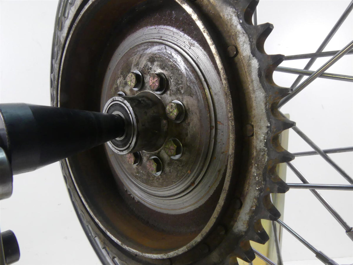 1978 Harley XLH1000 Sportster Ironhead Straight Rear Spoke 16x3 Wheel 40989-70 {{ shop.shopifyCountryName }} - Mototech271