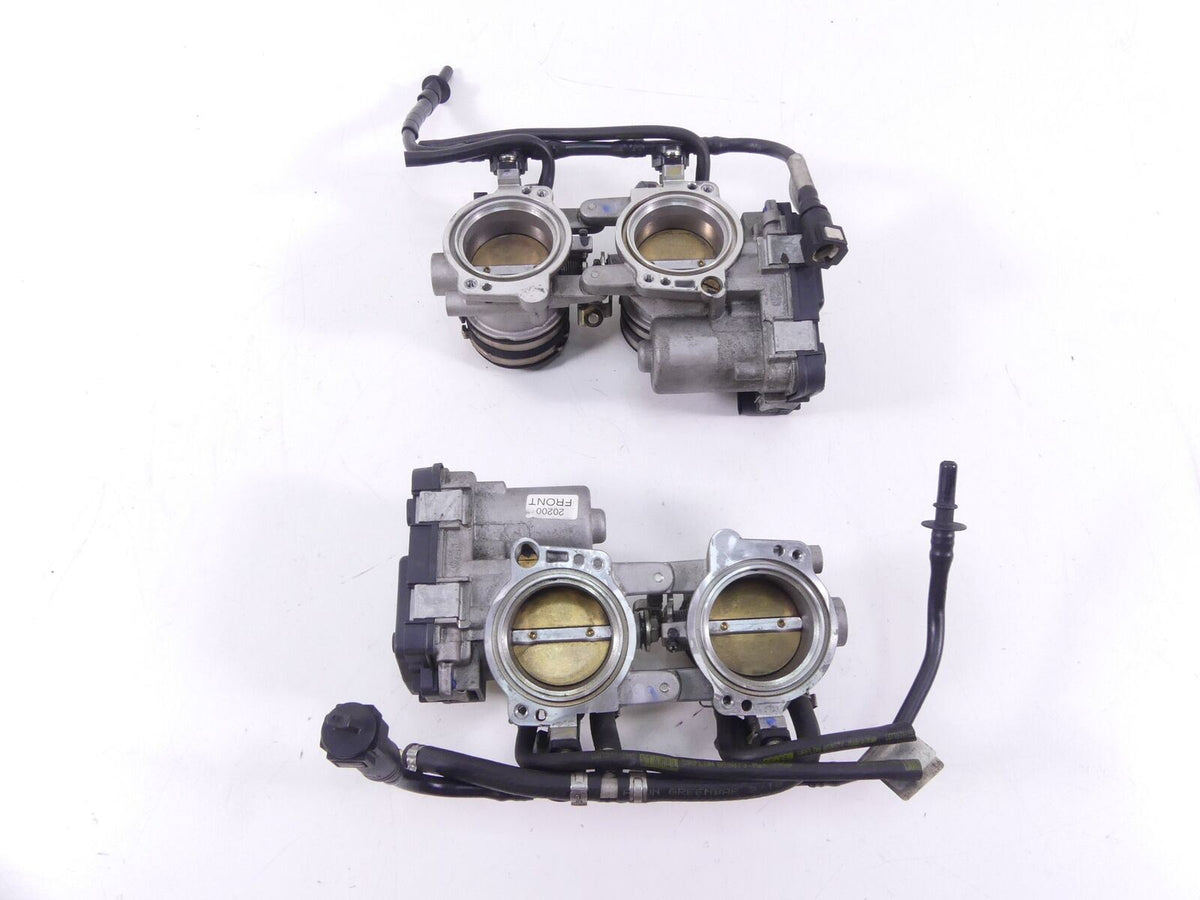2016 Aprilia RSV 1100 Tuono V4 RR Throttle Body Fuel Injector Set 857303 857304 {{ shop.shopifyCountryName }} - Mototech271