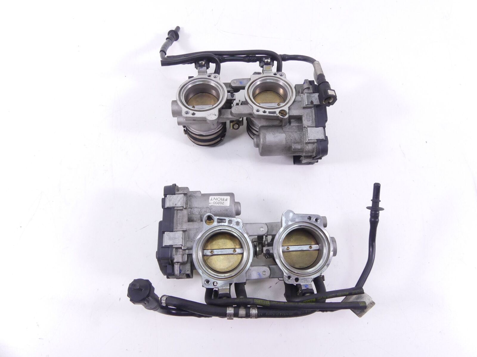 2016 Aprilia RSV 1100 Tuono V4 RR Throttle Body Fuel Injector Set 857303 857304 {{ shop.shopifyCountryName }} - Mototech271