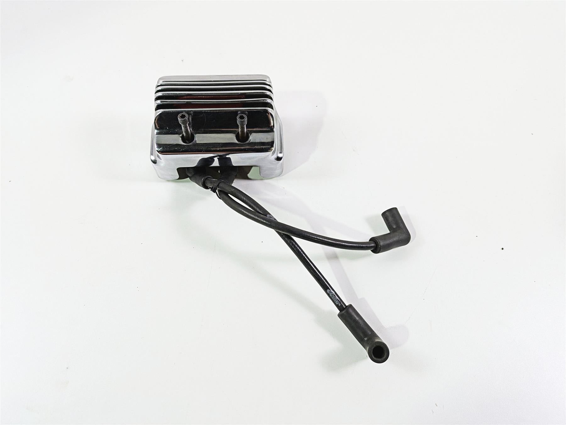 2002 Indian Spirit Deluxe Ignition Coil & Wires & Chrome Cover Set 94-268 {{ shop.shopifyCountryName }} - Mototech271