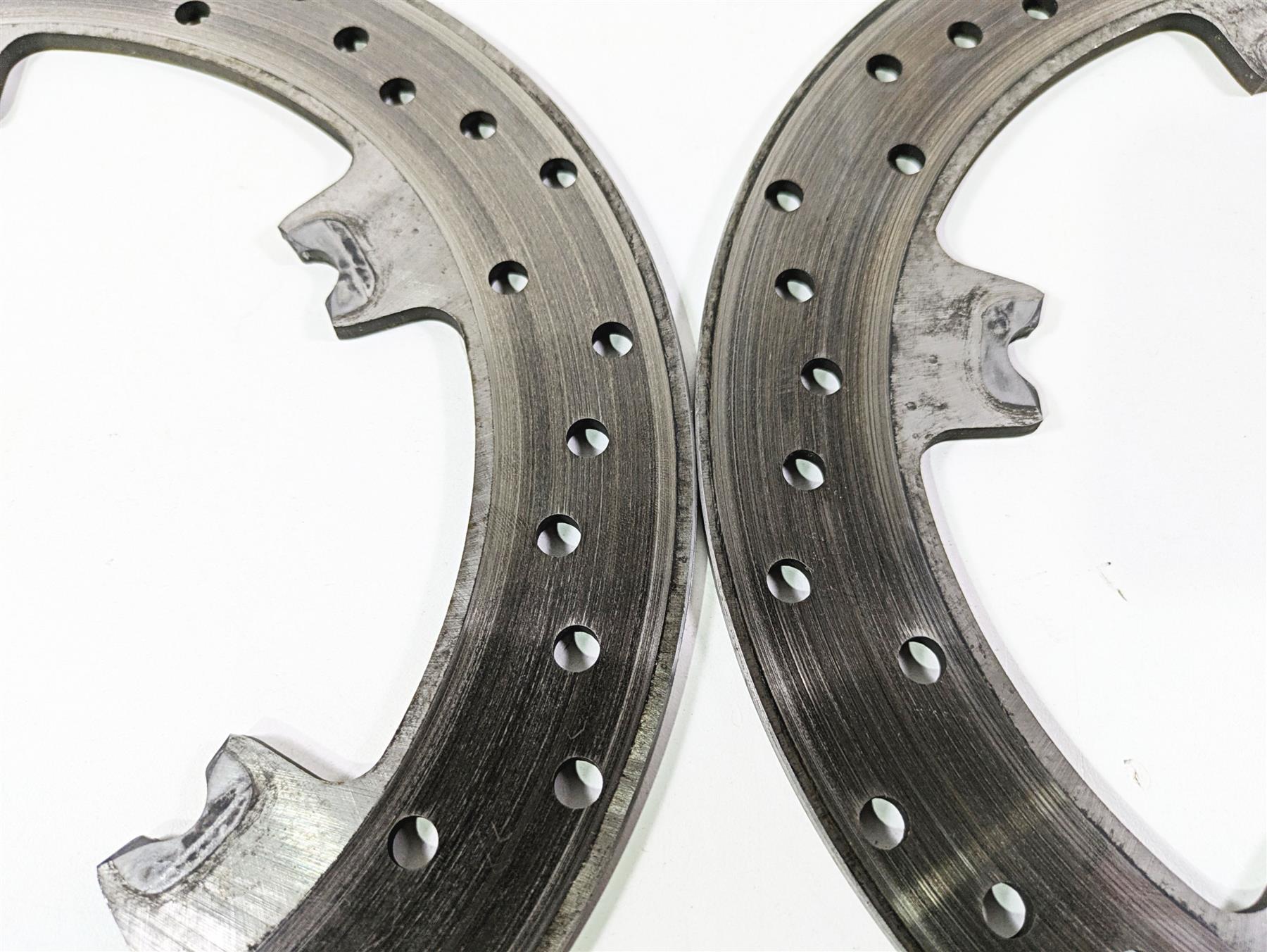 2014 Harley FXDL Dyna Low Rider Front Brake Disc Rotor Set 44553-06 {{ shop.shopifyCountryName }} - Mototech271