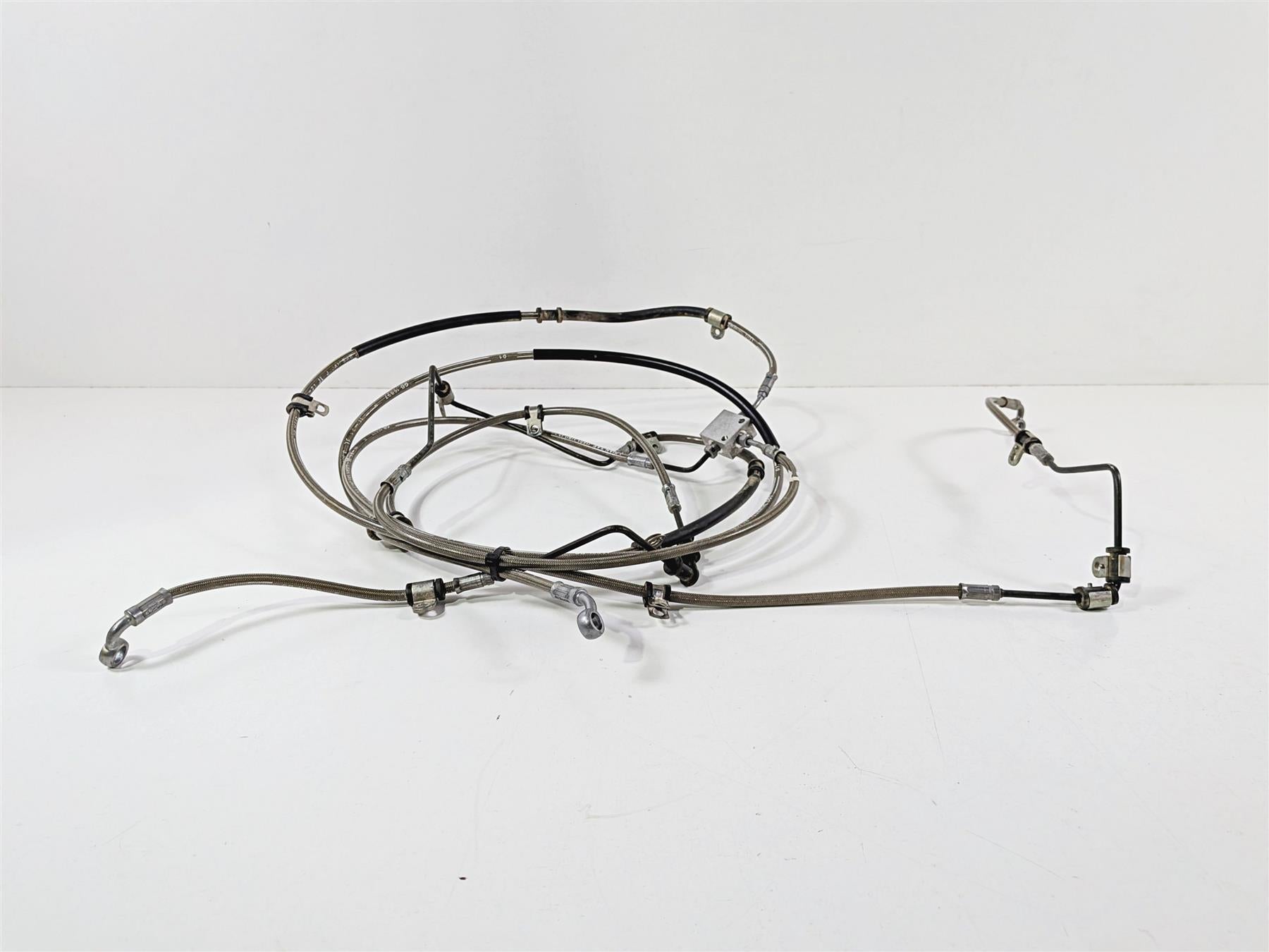 2022 Polaris RZR Turbo R Ultimate Flexible Rear Brake Line Set 1913980 1913981-Mototech271