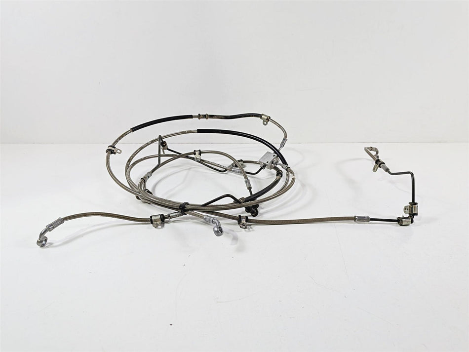 2022 Polaris RZR Turbo R Ultimate Flexible Rear Brake Line Set 1913980 1913981-Mototech271