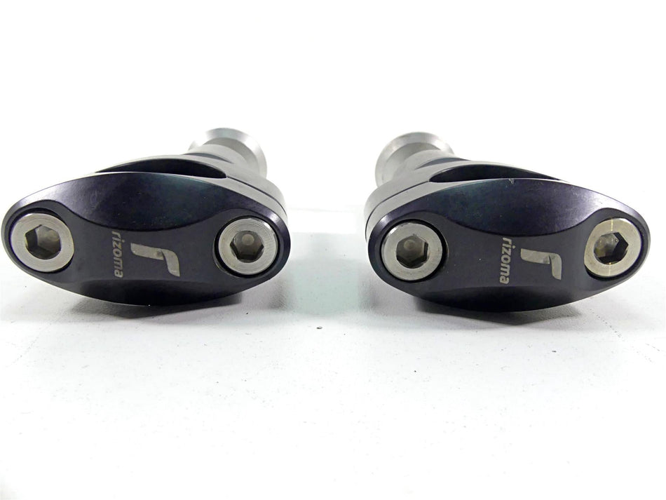 2012 Ducati Monster 1100 EVO Rizoma Handle Bar Riser Holder Set AZ403 1108090 {{ shop.shopifyCountryName }} - Mototech271
