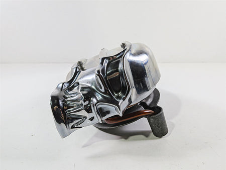 2005 Harley Softail FLSTFSE CVO Fat Boy Kuryakyn Chrome Skull Air Cleaner 950274-Mototech271