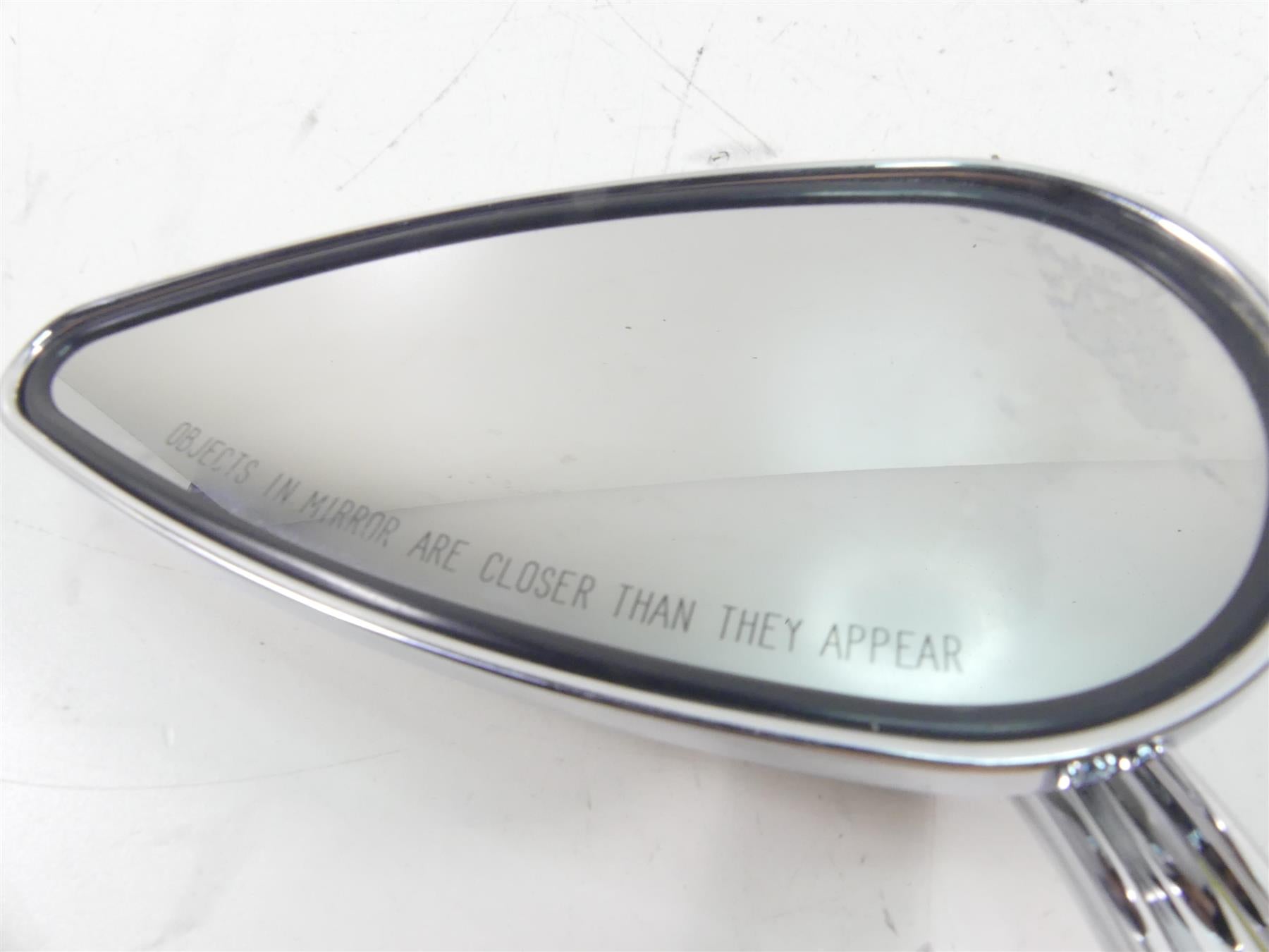 2012 Harley Touring FLHTK Electra Glide Willie G Skull Teardrop Mirrors 91315-04 {{ shop.shopifyCountryName }} - Mototech271