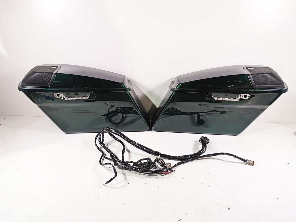 2015 Harley Touring FLHXS Street Glide Saddlebag Boom Audio Speaker Set 90200412 {{ shop.shopifyCountryName }} - Mototech271