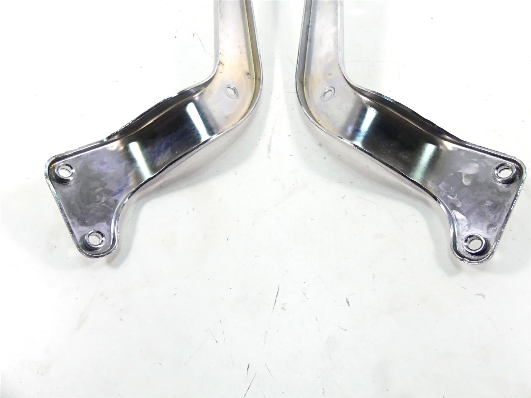 2002 Harley FLSTCI Softail Heritage Rear Fender Chrome Braces 59955-00 59954-00 {{ shop.shopifyCountryName }} - Mototech271