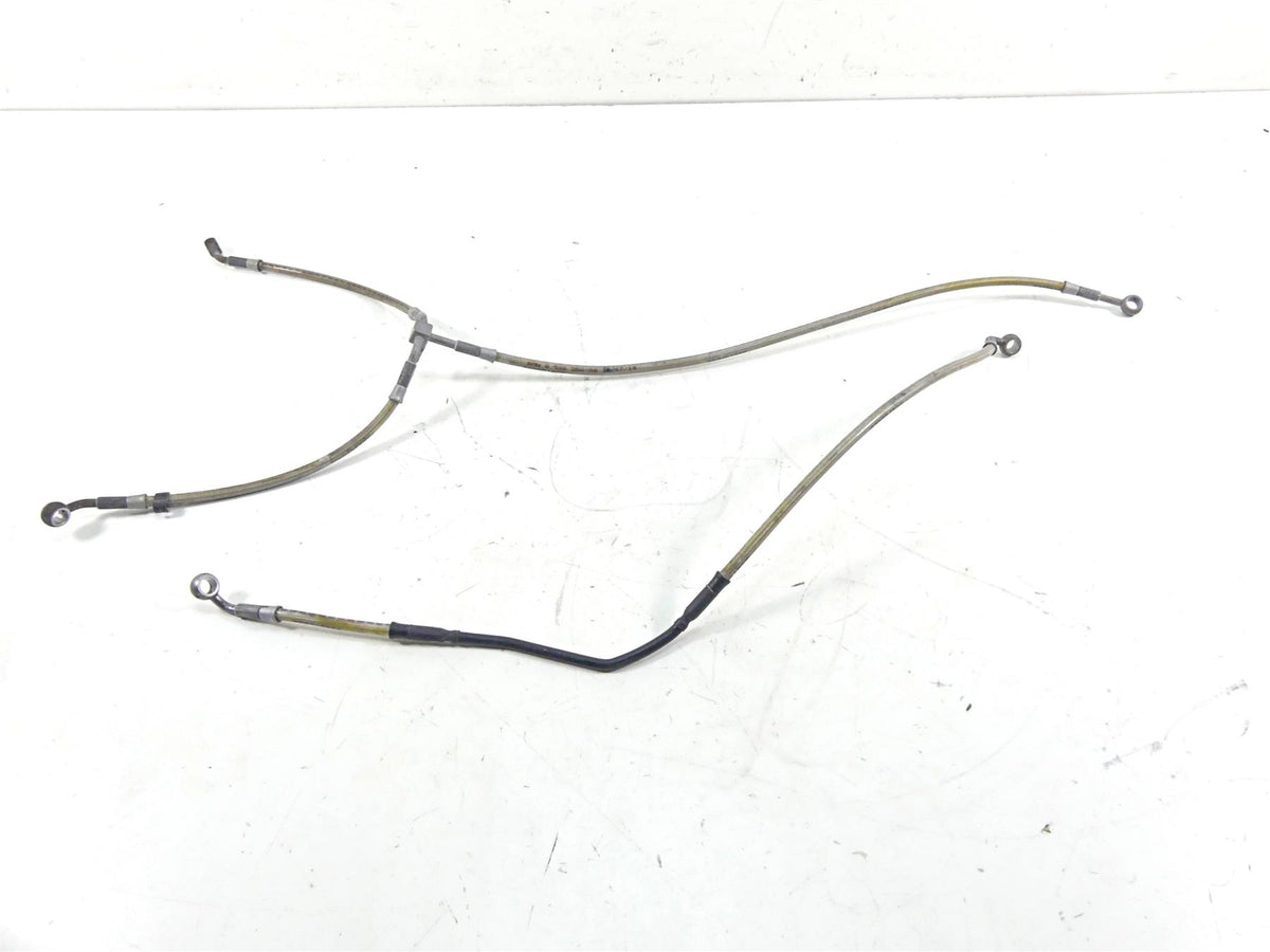 2015 BMW R1200GS GSW K50 Front Abs Brake Line Hose Set 34328526552 34328526553 {{ shop.shopifyCountryName }} - Mototech271