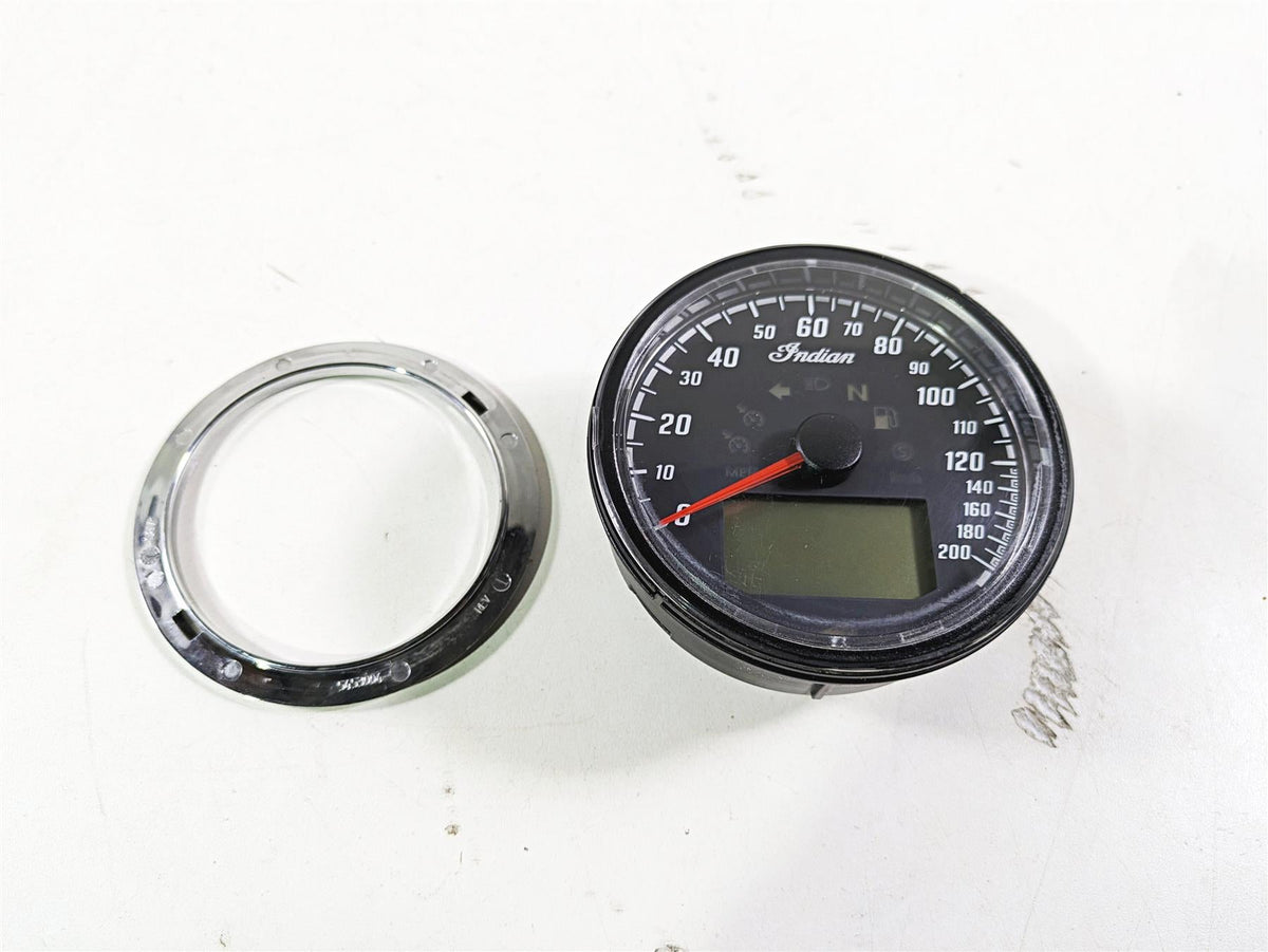 2018 Indian Chieftain Dark Horse Speedometer Speedo Gauge Instrument 29K 3280722 {{ shop.shopifyCountryName }} - Mototech271