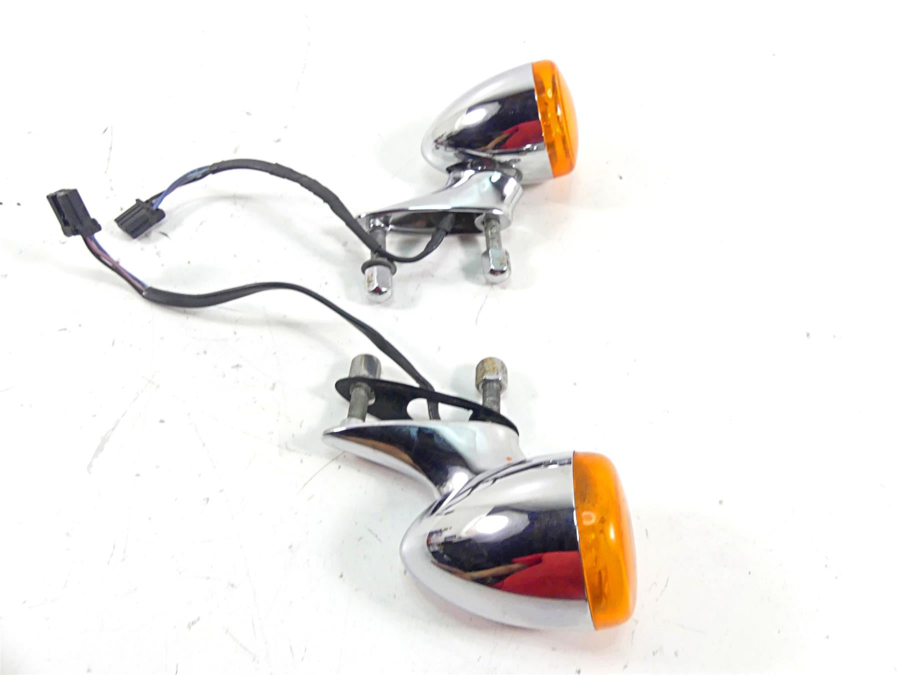 2011 Harley Touring FLTRX Road Glide Front Blinkers & Mounts Set -Read 69272-05 {{ shop.shopifyCountryName }} - Mototech271