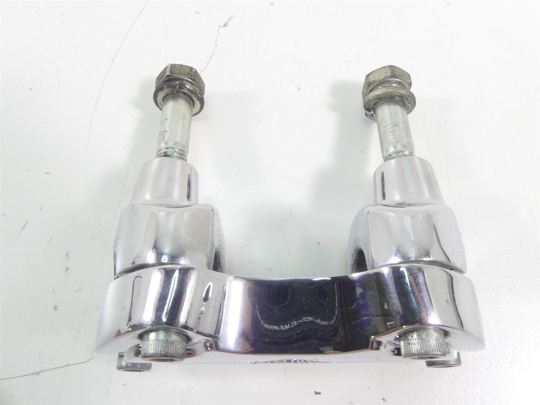 2004 Harley Softail FLSTFI Fat Boy Handlebar Handle Bar Riser Set 56567-86B {{ shop.shopifyCountryName }} - Mototech271