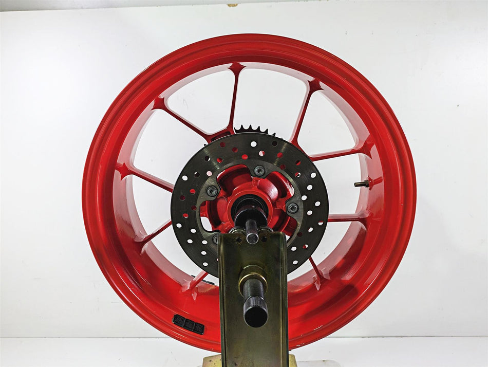 2008 Aprilia RSVR 1000 Factory Straight 17x6 Rear Wheel Rim AP8128206 {{ shop.shopifyCountryName }} - Mototech271