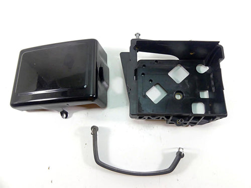 2014 Harley Dyna FXDB Street Bob Battery Carrier & Side Cover 70379-06B | Mototech271