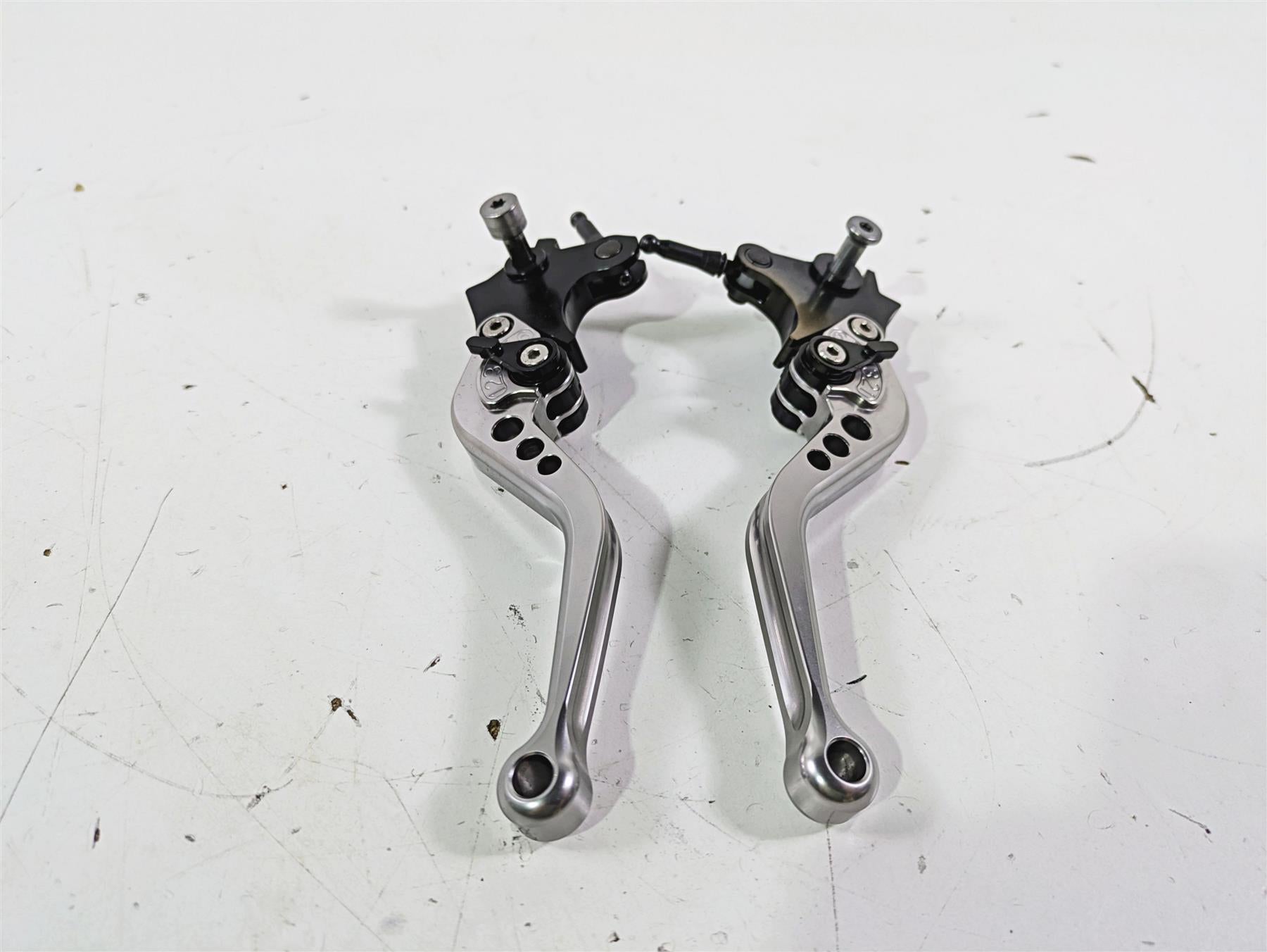 2018 BMW R1200GS GSW K50 Pazzo Racing Short Brake Clutch Lever Set B-77 C-75 {{ shop.shopifyCountryName }} - Mototech271