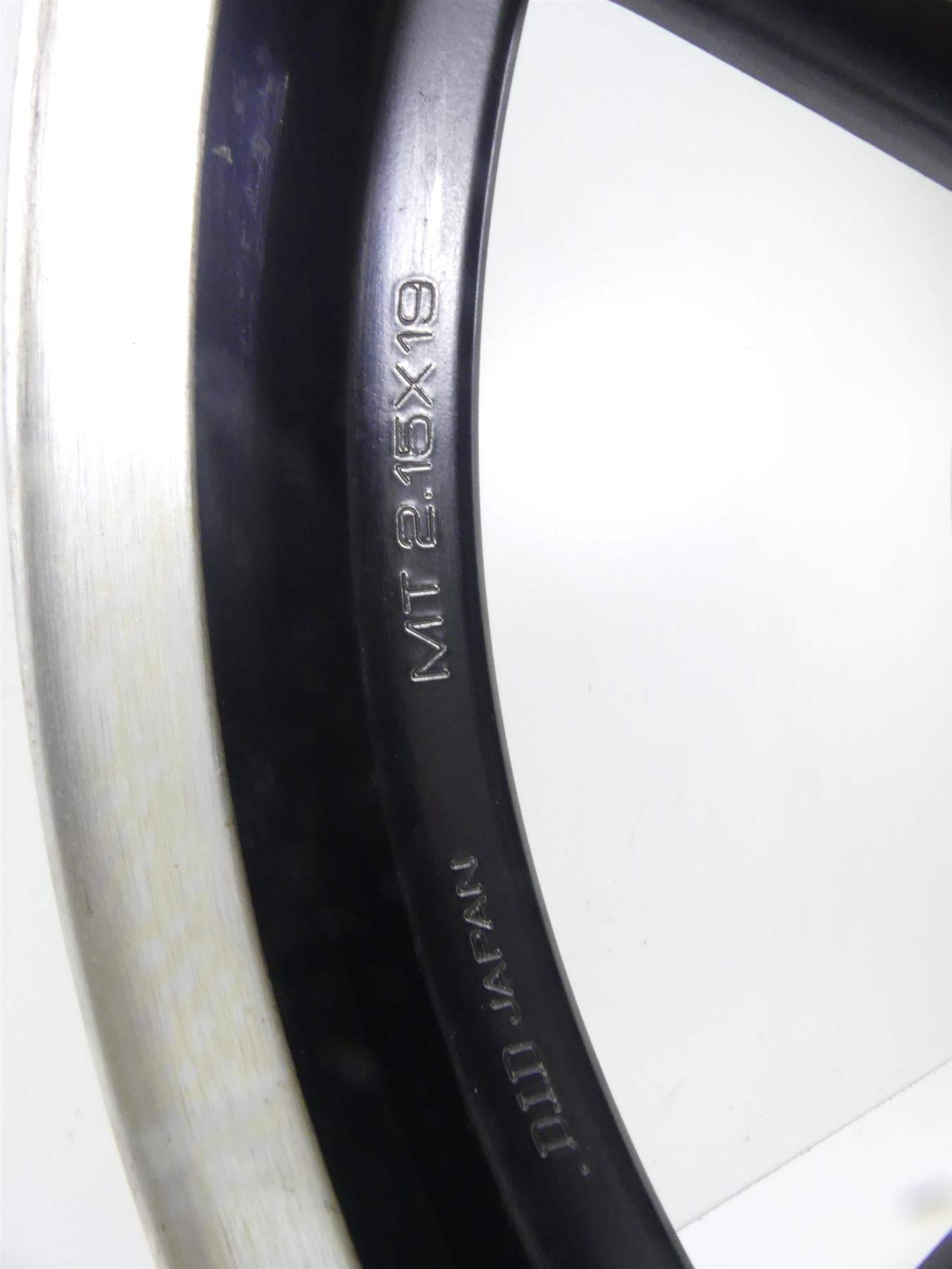 1980 Honda CB750C Custom Front Straight 19x2.15 Wheel Rim 44650-445-771 {{ shop.shopifyCountryName }} - Mototech271