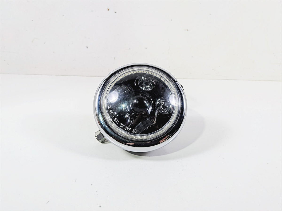2014 Harley FXDL Dyna Low Rider Head Light Lamp Headlight & Mount 69774-07A {{ shop.shopifyCountryName }} - Mototech271
