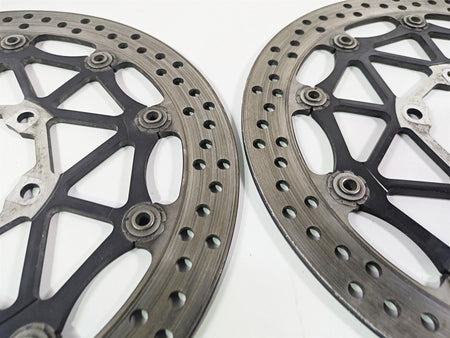 2016 Kawasaki ZX10R Ninja Brembo Front Brake Disc Rotor Set 41080-0648-18U {{ shop.shopifyCountryName }} - Mototech271