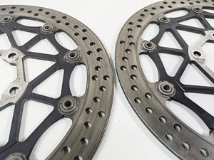 2016 Kawasaki ZX10R Ninja Brembo Front Brake Disc Rotor Set 41080-0648-18U