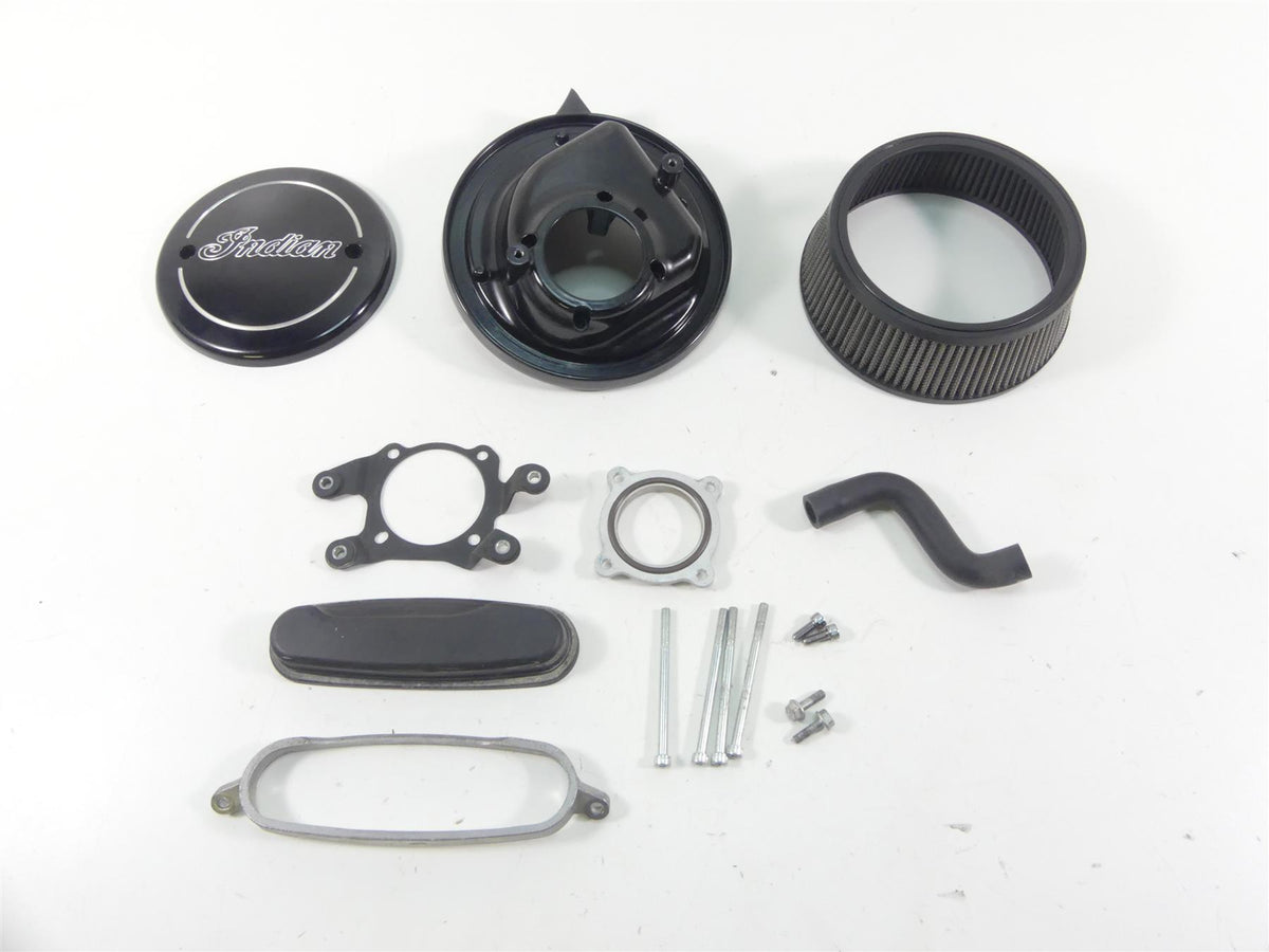 2016 Indian Chief Dark Horse High Flow Round Air Filter Cleaner Breather 2880654 {{ shop.shopifyCountryName }} - Mototech271