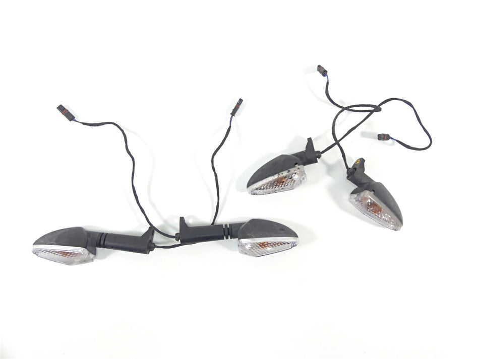 2013 BMW F800GS STD K72 Front Rear Oem Turn Signal Blinker Set 63138534353 {{ shop.shopifyCountryName }} - Mototech271