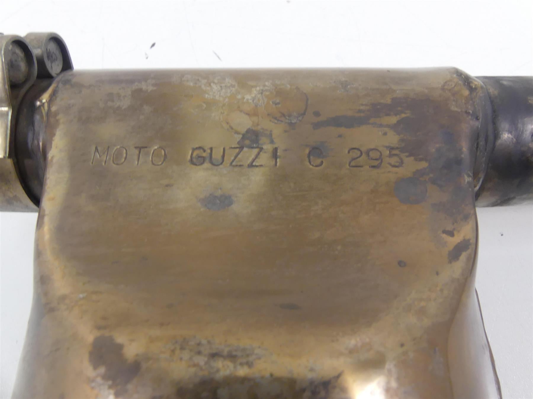 2001 Moto Guzzi California Sp 1100 Oem Exhaust Center Chamber Pipe GU03123900 {{ shop.shopifyCountryName }} - Mototech271