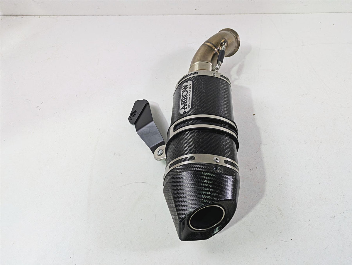 2013 Ducati Hypermotard 821 SP Arrow Exhaust Carbon Slip On Muffler 71806MK {{ shop.shopifyCountryName }} - Mototech271