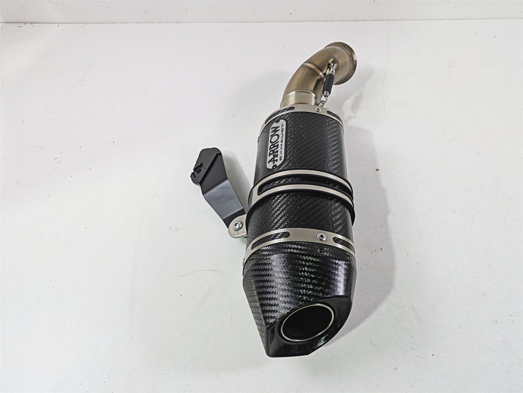 2013 Ducati Hypermotard 821 SP Arrow Exhaust Carbon Slip On Muffler 71806MK {{ shop.shopifyCountryName }} - Mototech271