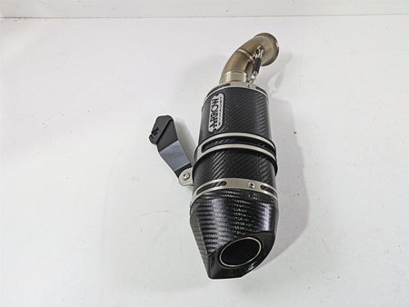 2013 Ducati Hypermotard 821 SP Arrow Exhaust Carbon Slip On Muffler 71806MK {{ shop.shopifyCountryName }} - Mototech271