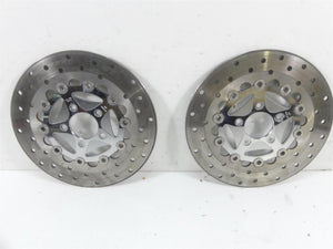 2005 Harley Touring CVO FLHTCSE Electra Glide Front Brake Rotor Discs 44365-00 | Mototech271