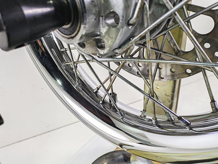 2008 Harley FLSTC 105TH Softail Heritage 16x3 Front Wheel Rim & Cover 41508-08 {{ shop.shopifyCountryName }} - Mototech271