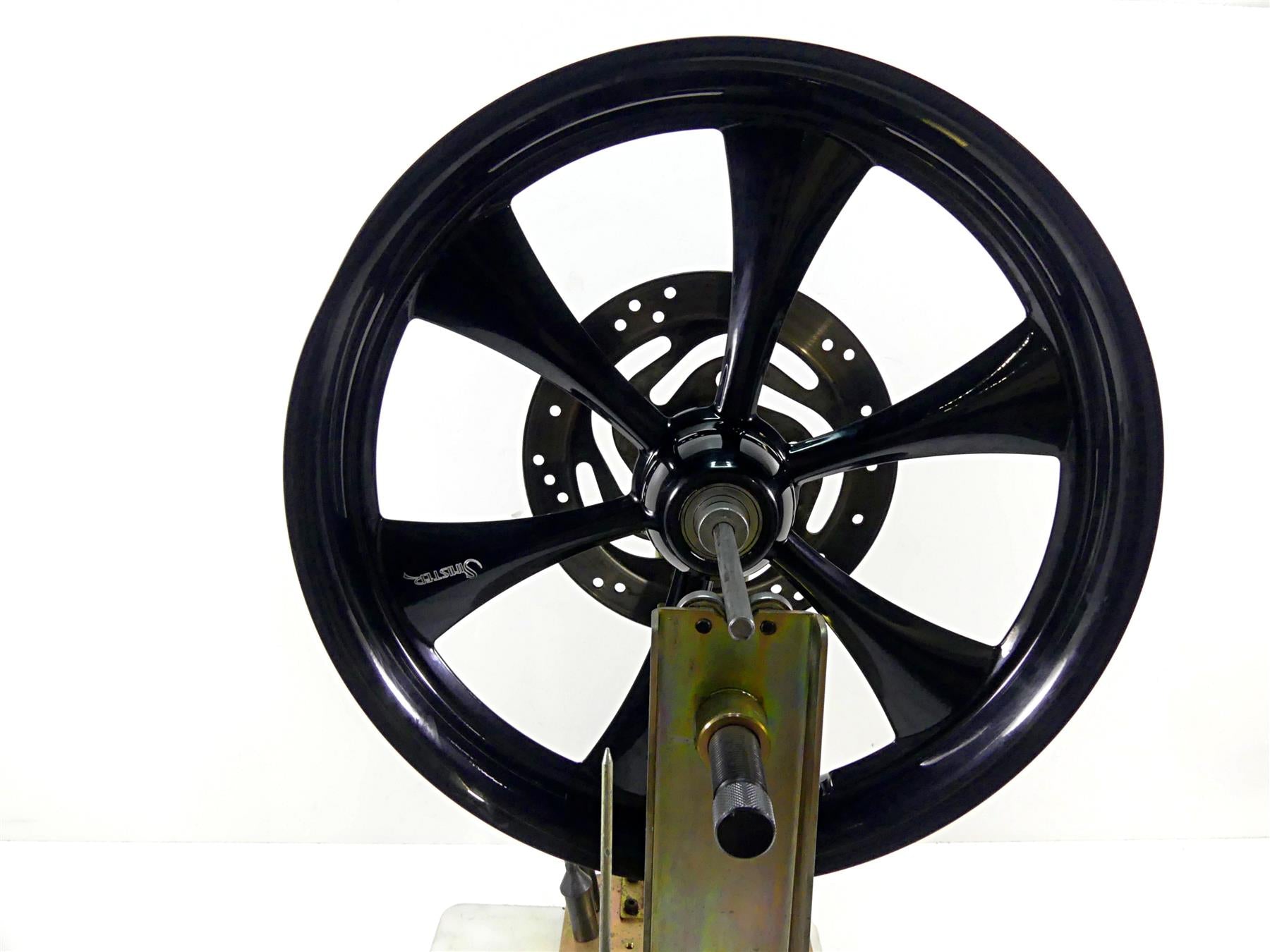 2011 Harley Softail FXS Blackline Sinister 3D Custom 21x2.3.5 Front Wheel -Read {{ shop.shopifyCountryName }} - Mototech271