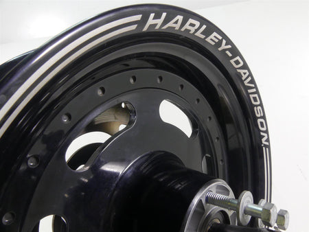 2014 Harley Dyna FXDF Fat Bob Straight Rear Black Wheel Rim 16x5 40900261 {{ shop.shopifyCountryName }} - Mototech271