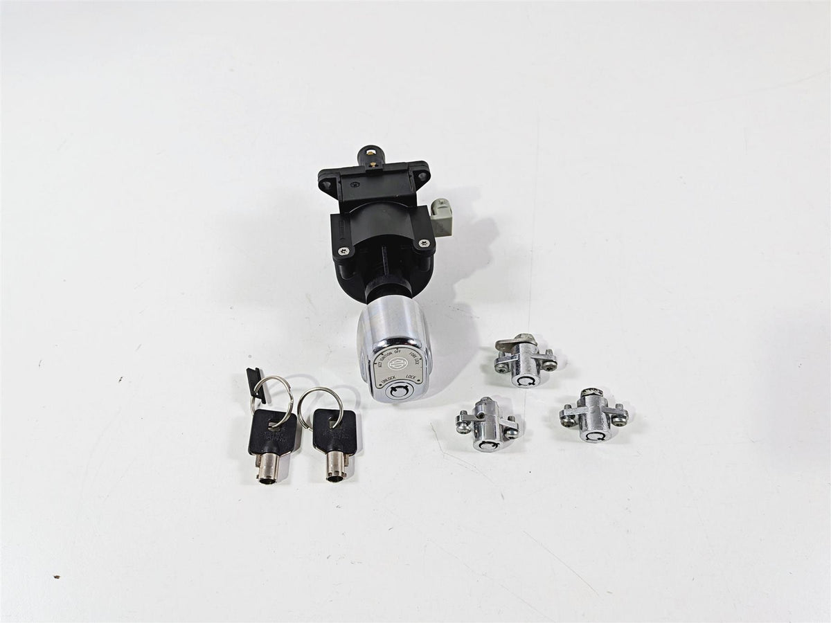 2014 Harley Touring FLHTK Electra Glide Ignition Switch Key Lock Set 71400012B-Mototech271