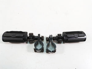 2009 Harley Softail FLSTSB Cross Bones Aftermarket Black Highway Peg Set