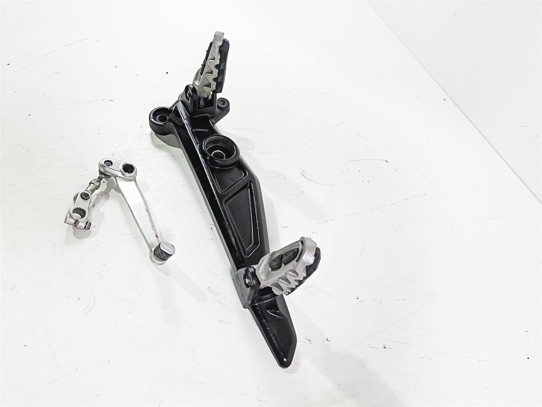 2018 Ducati Hypermotard 939 SP Left Foot Pegs & Mount & Shifter 82412111AA {{ shop.shopifyCountryName }} - Mototech271