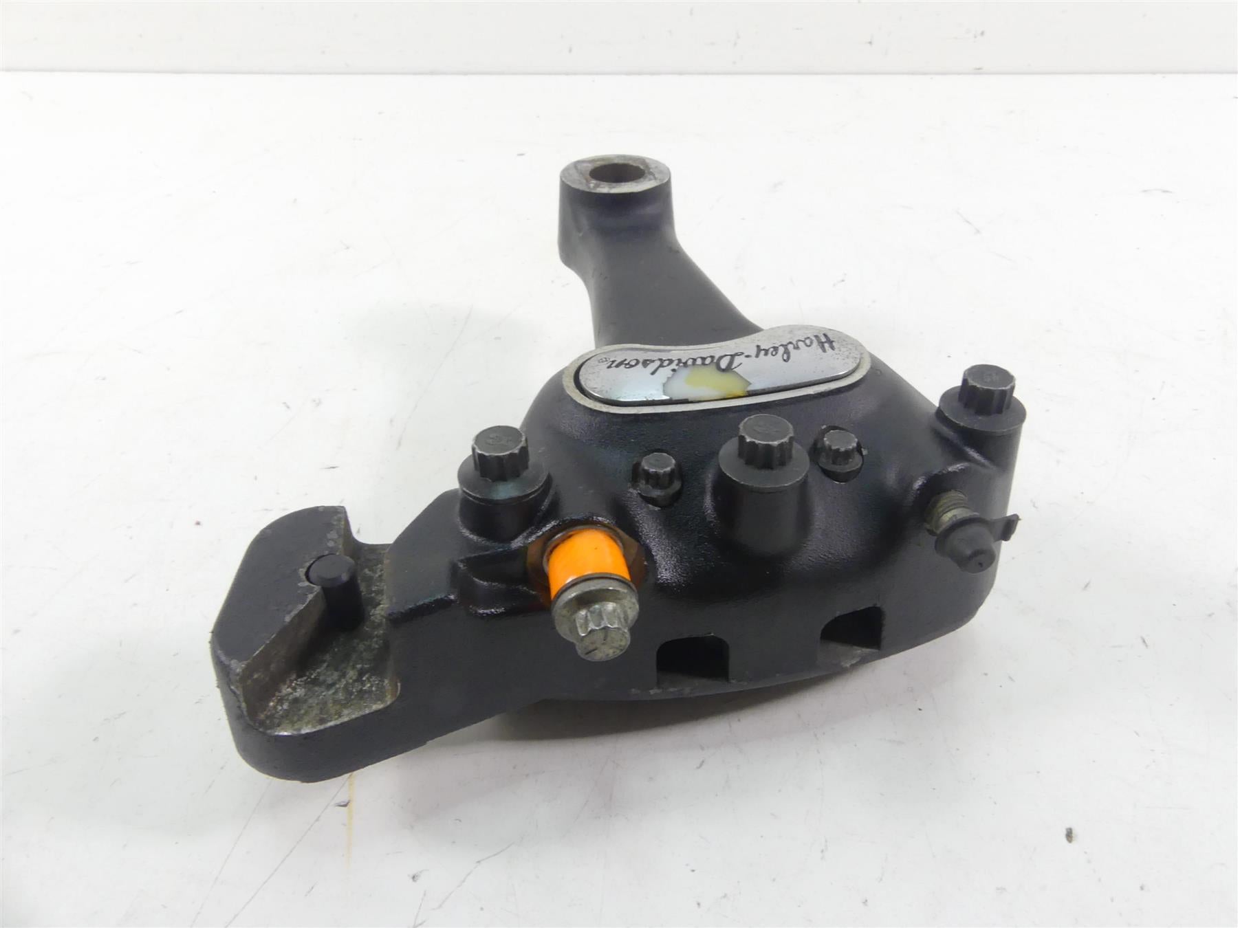 2002 Harley Softail FXSTDI Deuce Rear Brake Caliper + Bracket 44441-00 {{ shop.shopifyCountryName }} - Mototech271