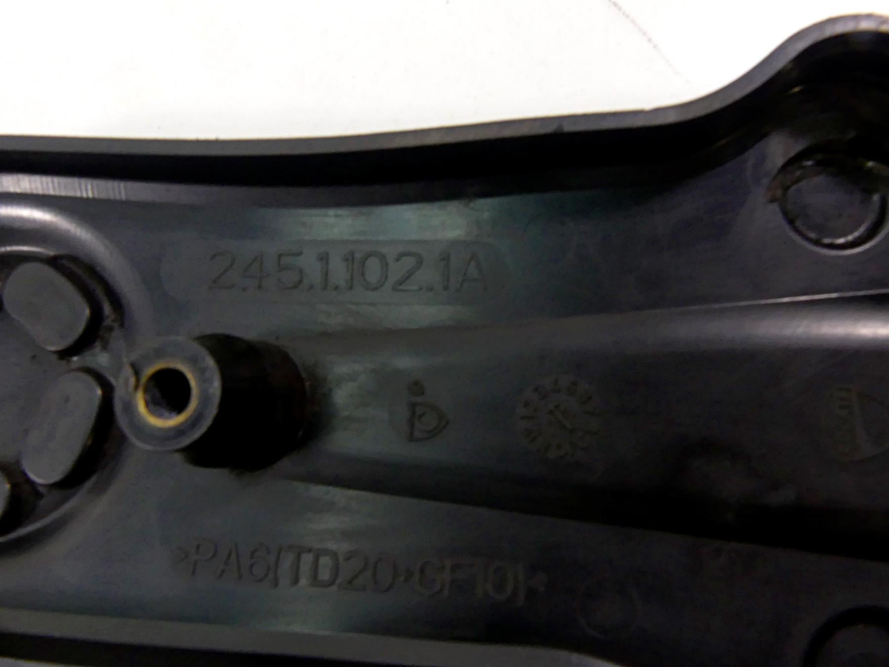 2012 Ducati Monster 1100 EVO Stock Timing Belt Cover Set 24511011A 24511021A {{ shop.shopifyCountryName }} - Mototech271