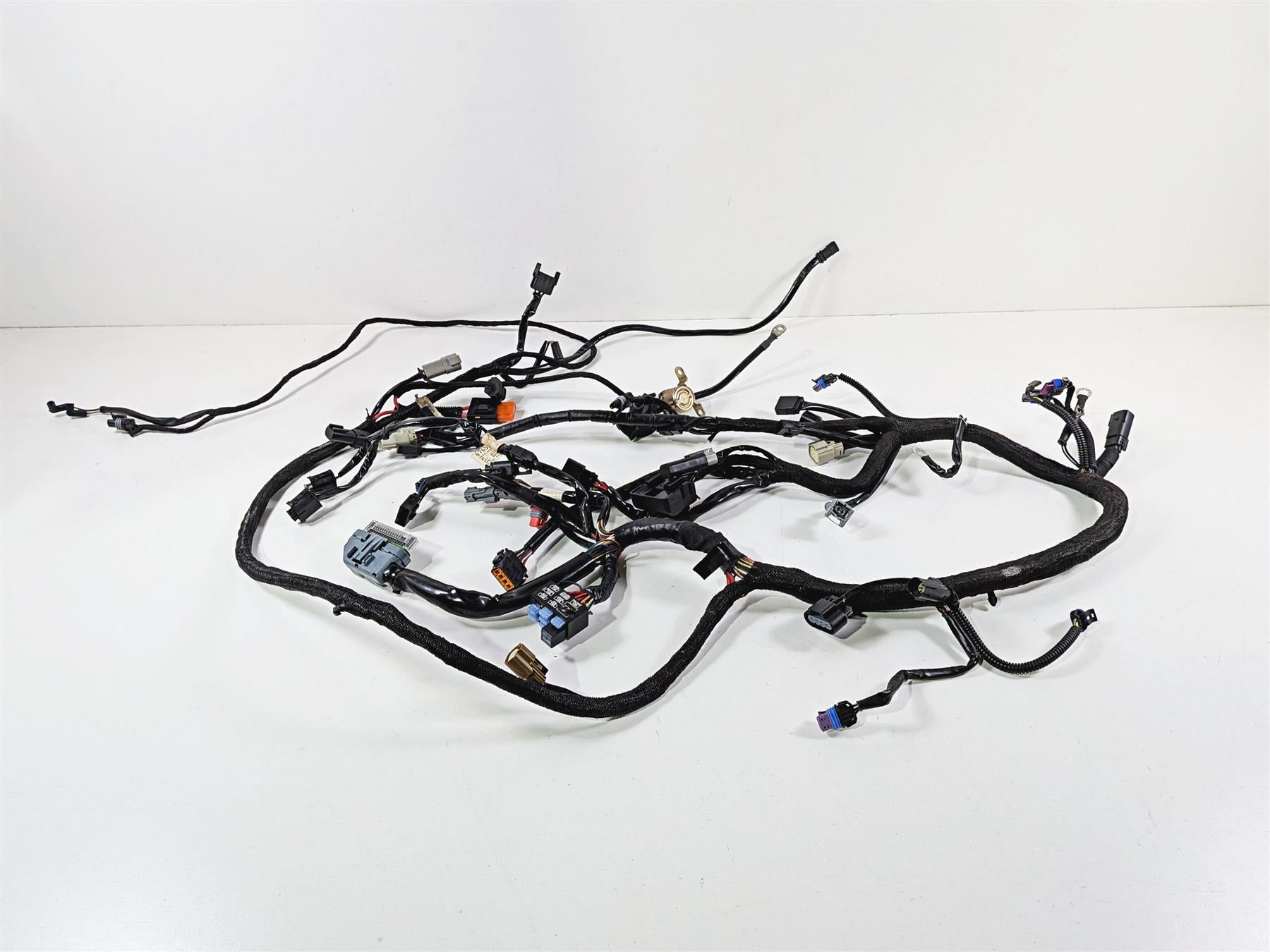 2013 Harley VRSCDX Night Rod Special ABS Main & Engine Wiring Harness Loom - No Cuts 69200093-Mototech271