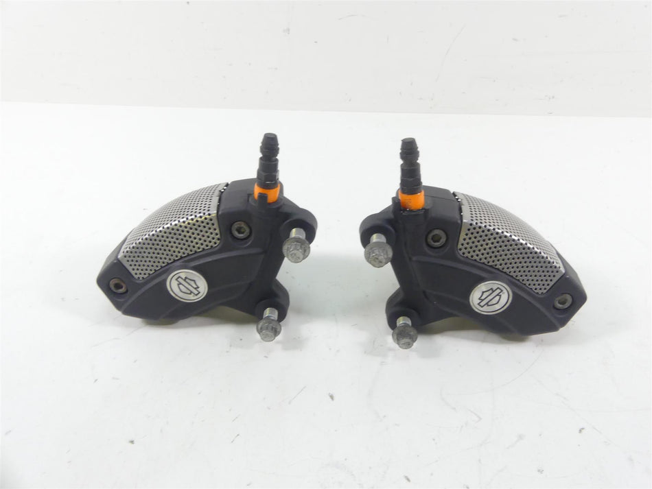 2014 Harley Touring FLHTK Electra Glide Front Brake Caliper Set 43027-08 {{ shop.shopifyCountryName }} - Mototech271
